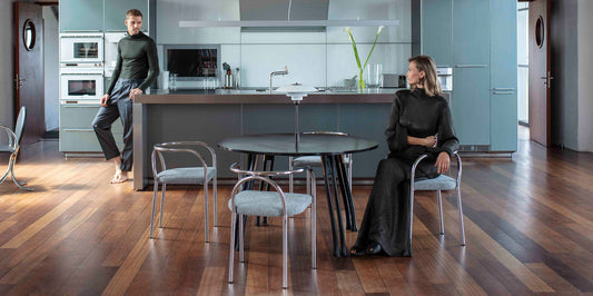 PH Axe Table and PH Chair Dining Room