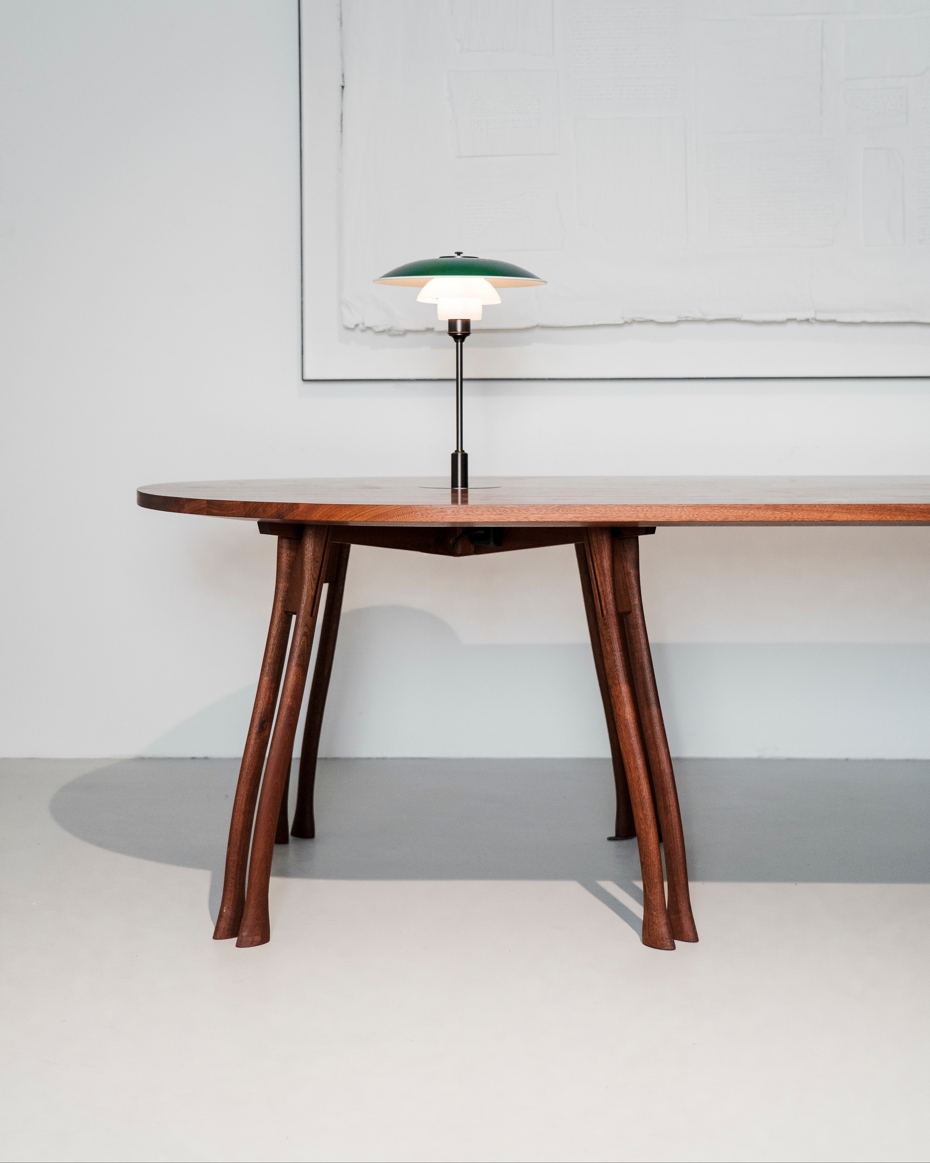 PH Board Table by Poul Henningsen, Danish design classic (1930s)
mahogany table with two built in PH lamps
