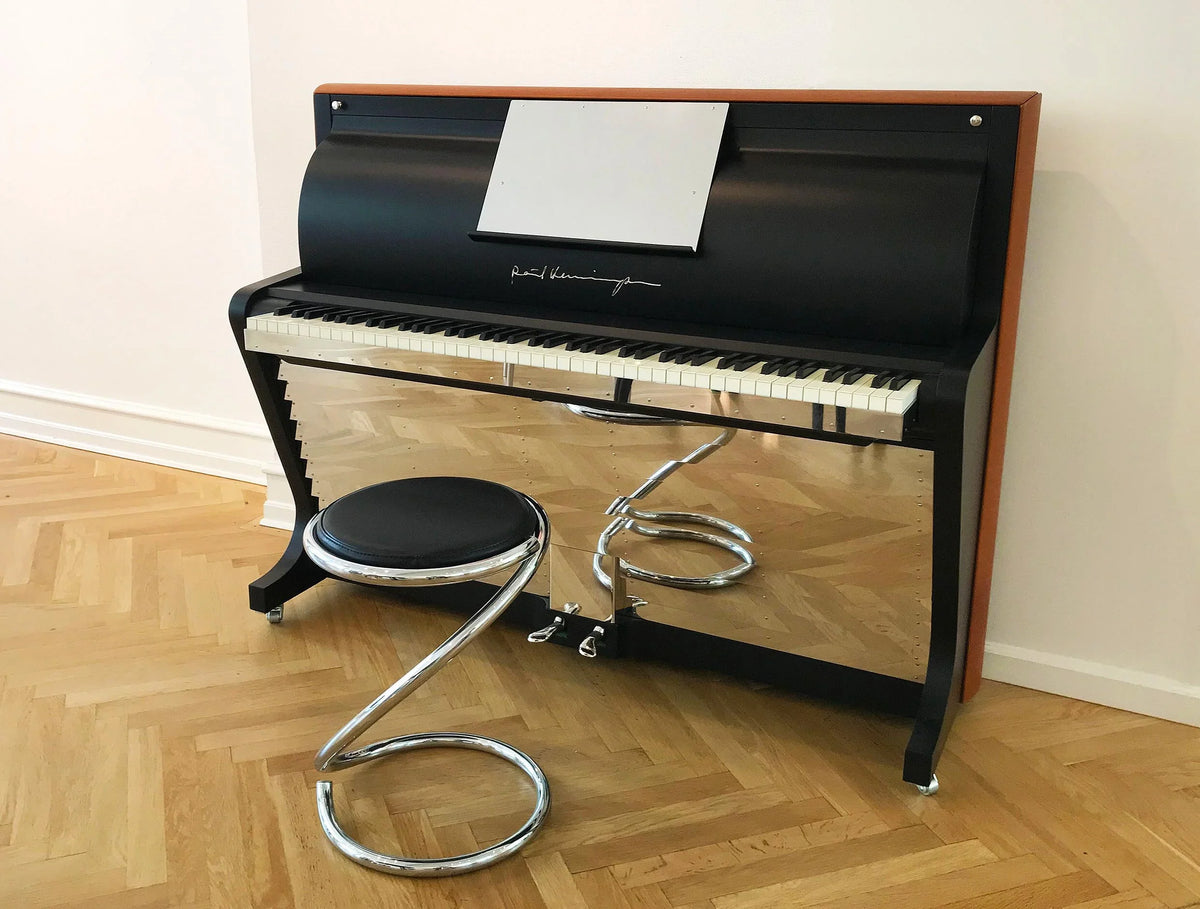 The PH Upright Piano: Poul Henningsen Piano Design For Smaller Spaces